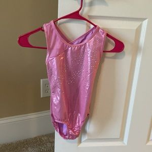 Girls dance pink leotard Cat & Jack size S (6/6x) great condition hardly wore